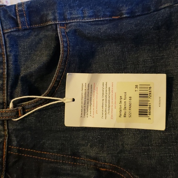 Sezane Serge Dark Denim size 38/6 - Picture 5 of 11